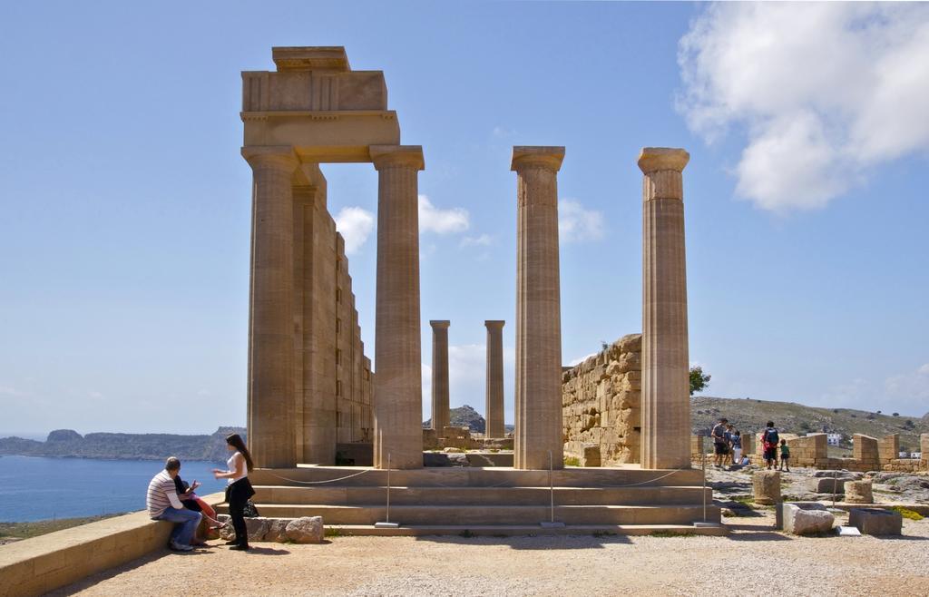 Lindos Diamond Exclusive Villa Exterior photo