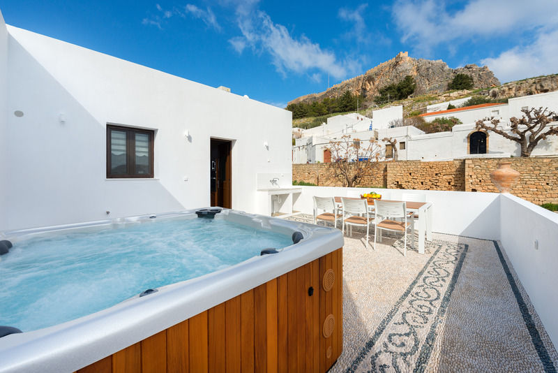 Lindos Diamond Exclusive Villa Exterior photo