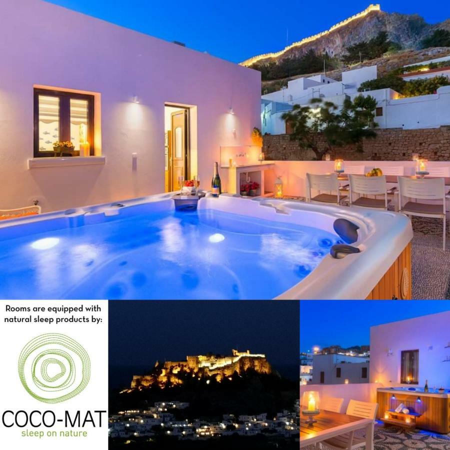 Lindos Diamond Exclusive Villa Exterior photo